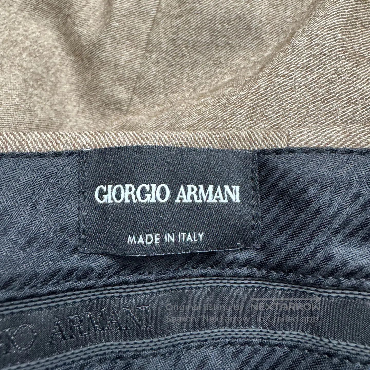 Armani Armani Wool casual pants| Size US 34 / EU 50 - 3 Thumbnail