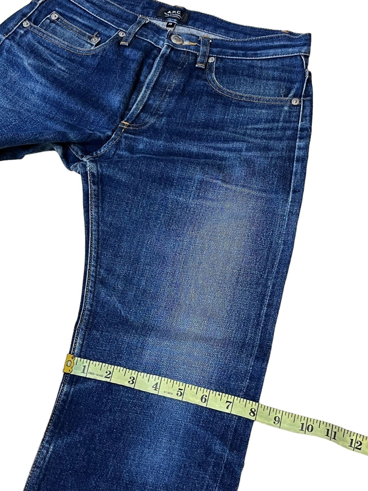 A.P.C. A.P.C NEW STANDARD BUTTON REDLINE SELVEDGE JEANS Size US 29 - 11 Thumbnail
