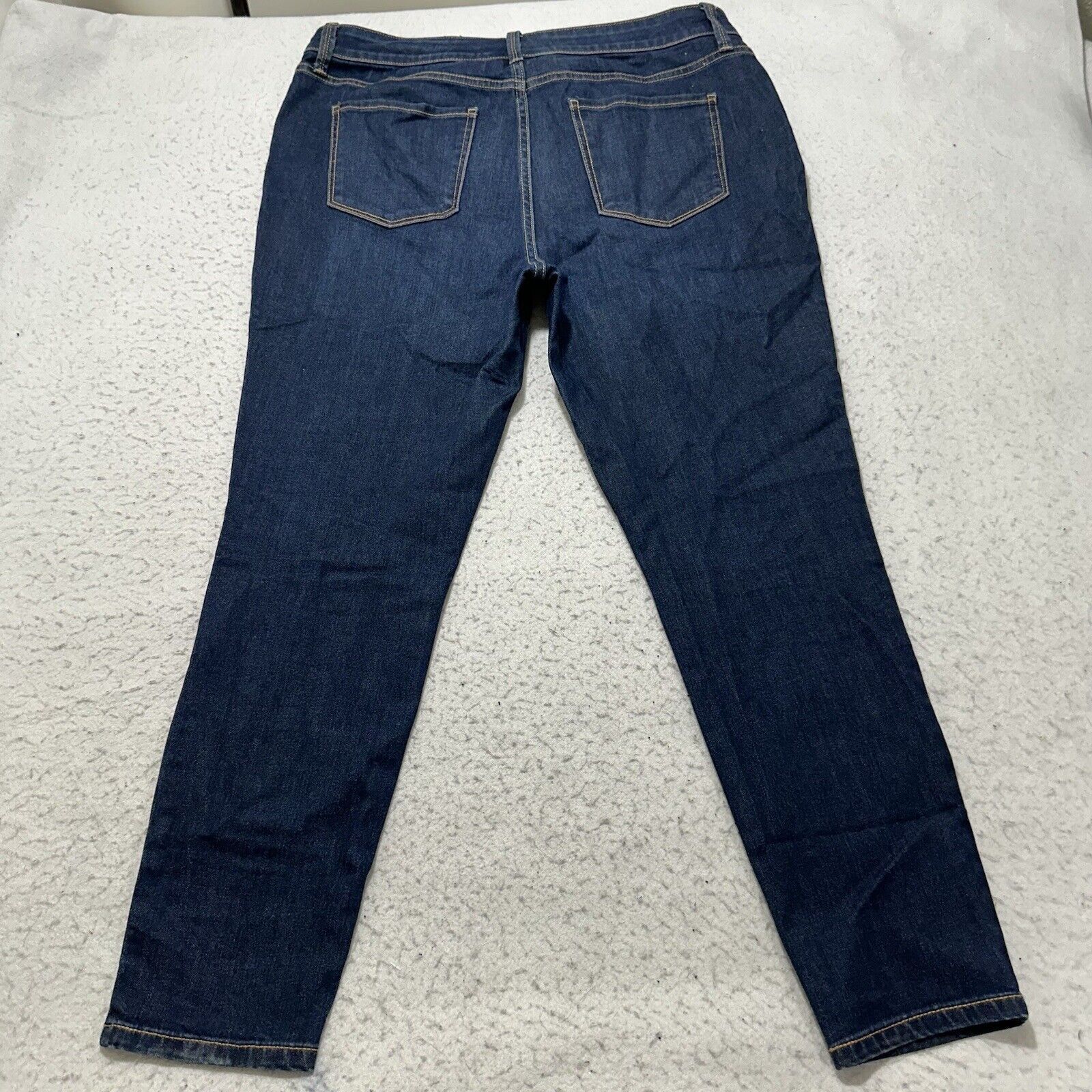 St. Johns Bay St. John's Bay 14 Skinny Leg High Rise Jeans Navy Blue Size 36" / US 14 / IT 50 - 9 Thumbnail