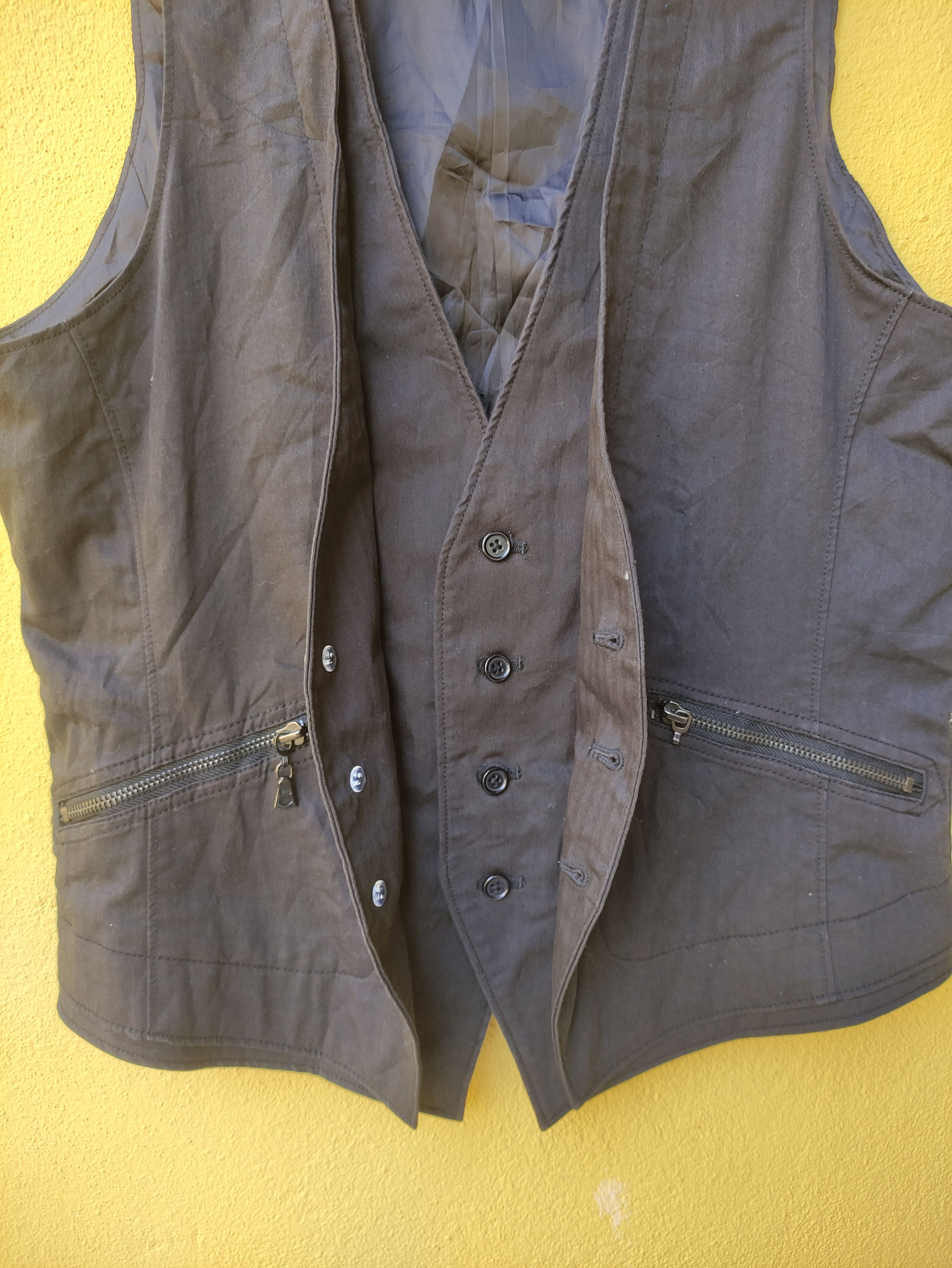 Japanese Brand 🔥 DOPE SEMANTIC DESIGN VEST Size US M / EU 48-50 / 2 - 4 Thumbnail