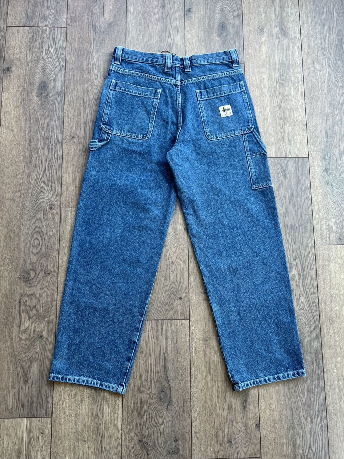 Stussy Stussy Denim Double Knee Work Pant 30 Size US 30 / EU 46 - 3 Thumbnail