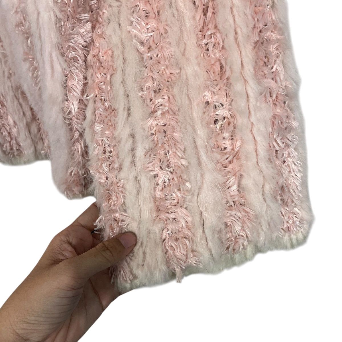 Balmain Balmain Paris Rabbit Fur Silk Reversible Jacket Size L / US 10 / IT 46 - 13 Thumbnail