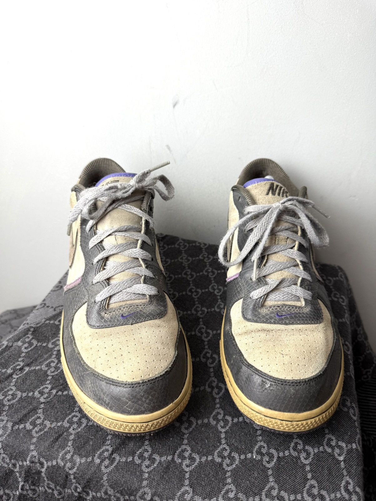 Nike Rare! Vintage Nike Terminator Dunk Sneakers Size US 8.5 / EU 41-42 - 7 Thumbnail