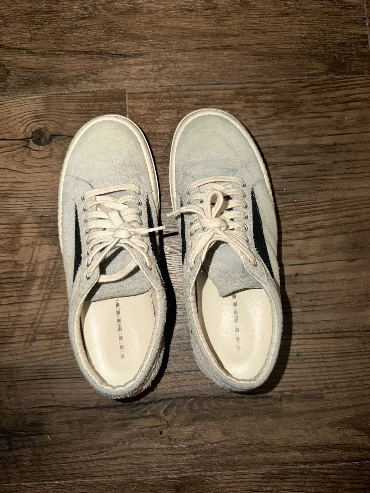 Rick Owens Drkshdw Rick Owens DRKSHDW Vintage low-top sneakers Size US 10 / EU 43 - 11 Thumbnail