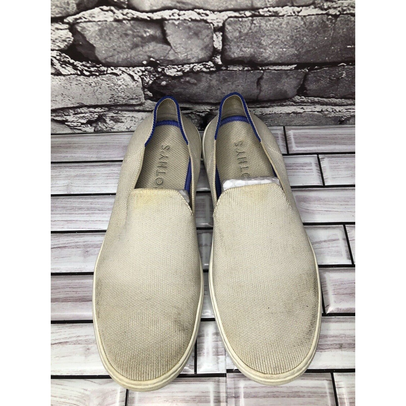Other Rothy’s The Sneaker Ivory Knit Fabric Casual Comfort Shoes W Size US 8 / IT 38 - 16 Thumbnail