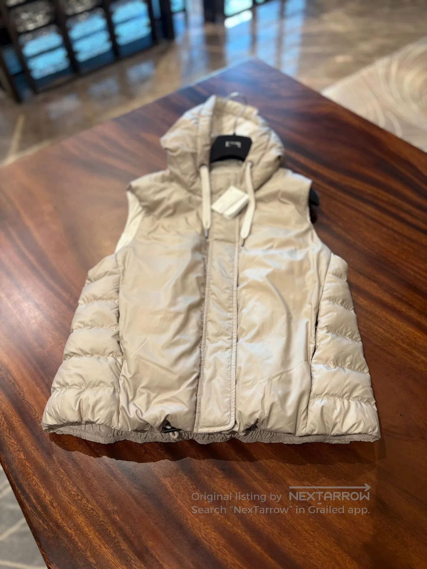 Brunello Cucinelli Brunello Cucinelli Beaded Down Vest. Size US M / EU 48-50 / 2 - 3 Thumbnail