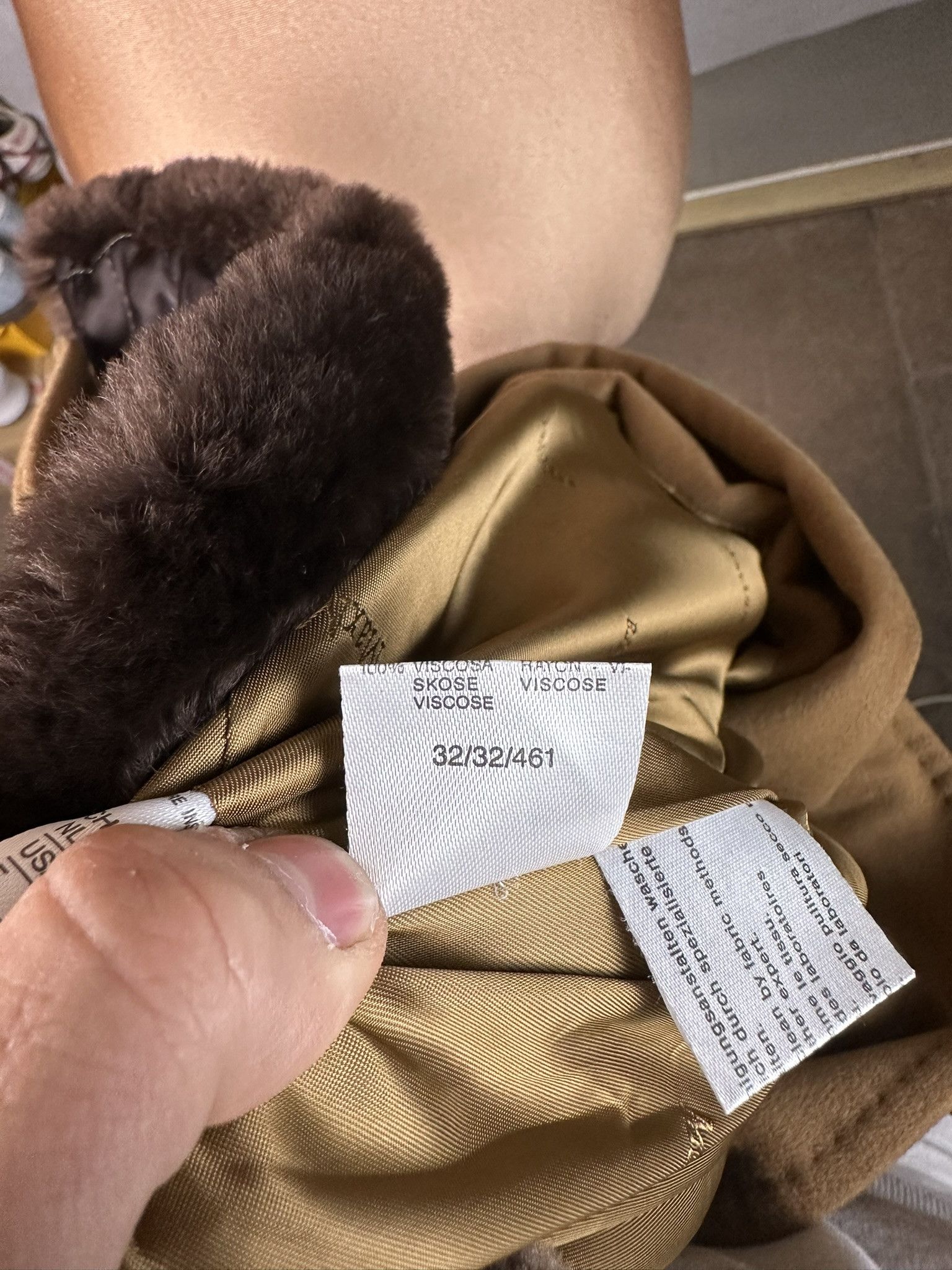 Max Mara Vintage Max Mara 100% Cashmere Double Breasted Fur Coat Size M / US 6-8 / IT 42-44 - 11 Thumbnail