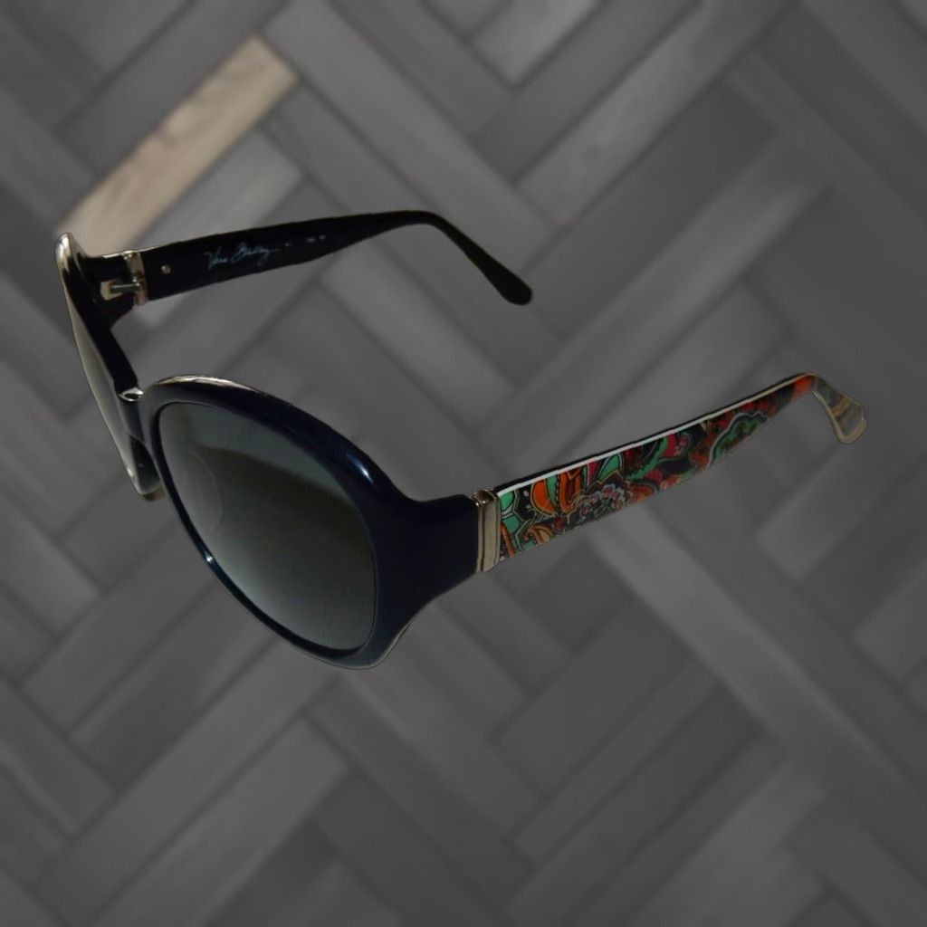 Vera Bradley Vera Bradley Sunglasses Frames Only Women Blue 56mm 16-130 Venetian Paisley Size ONE SIZE - 1 Thumbnail