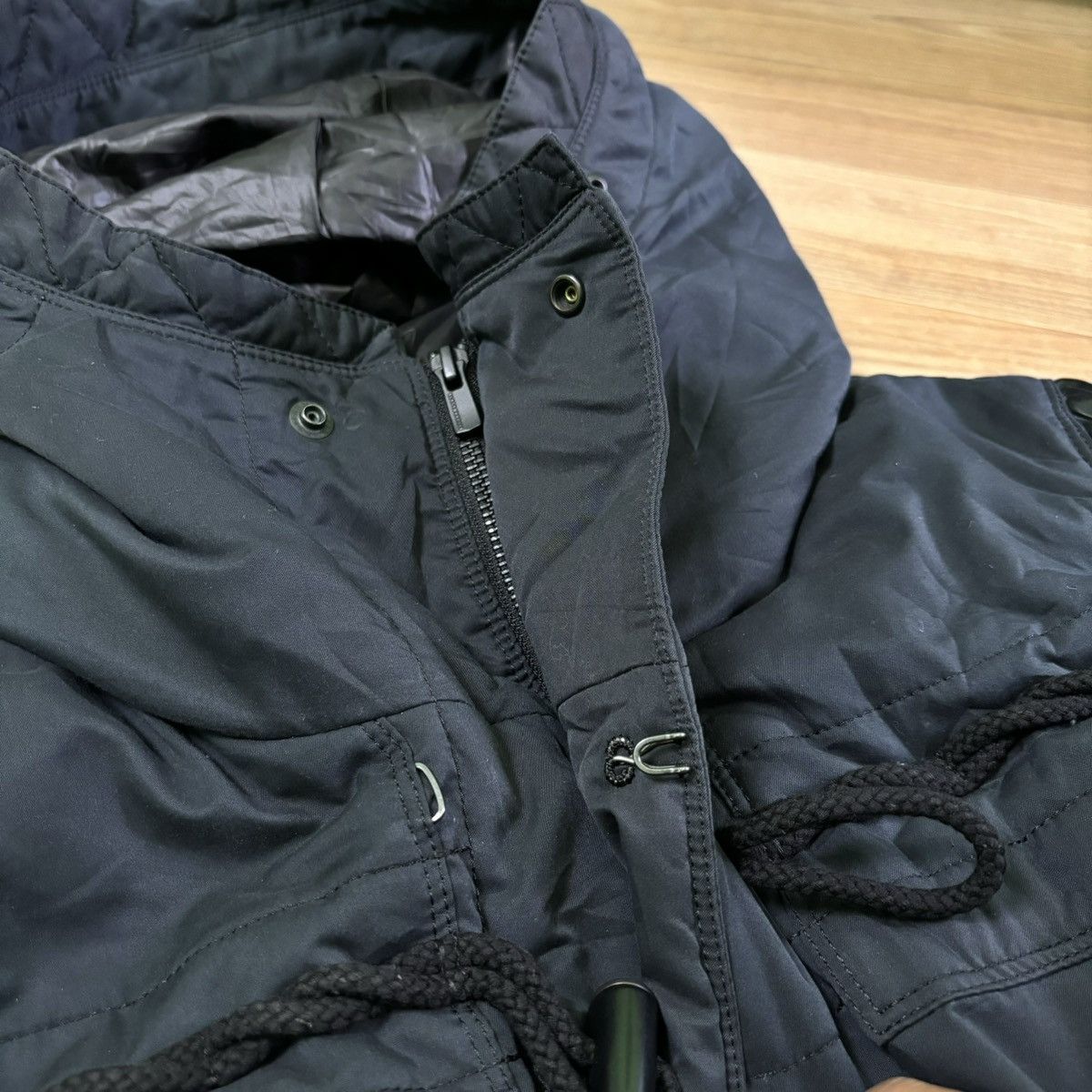 Black Barrett × If Six Was Nine × Neil Barrett Black barrett By Neil Barrett bondage jacket down puffer Size US S / EU 44-46 / 1 - 9 Thumbnail