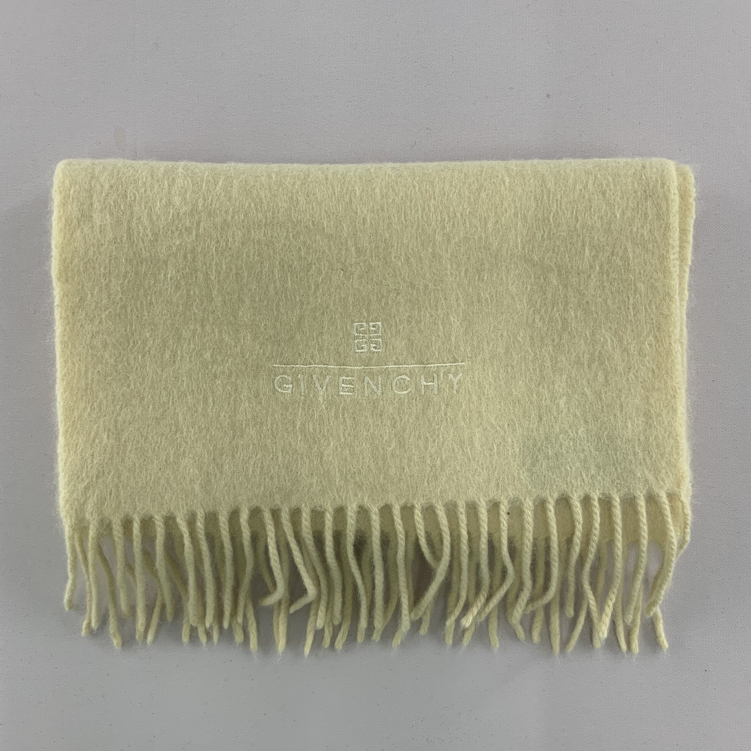 Givenchy Givenchy Scarf Cashmere Muffler Neck Wrap BL5047 Size ONE SIZE - 3 Thumbnail