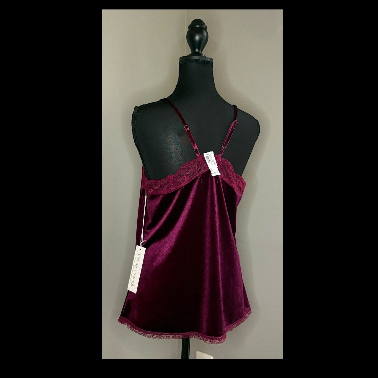 Anthropologie Anthropologie Velvet & Lace Camisole Size S / US 4 / IT 40 - 3 Thumbnail