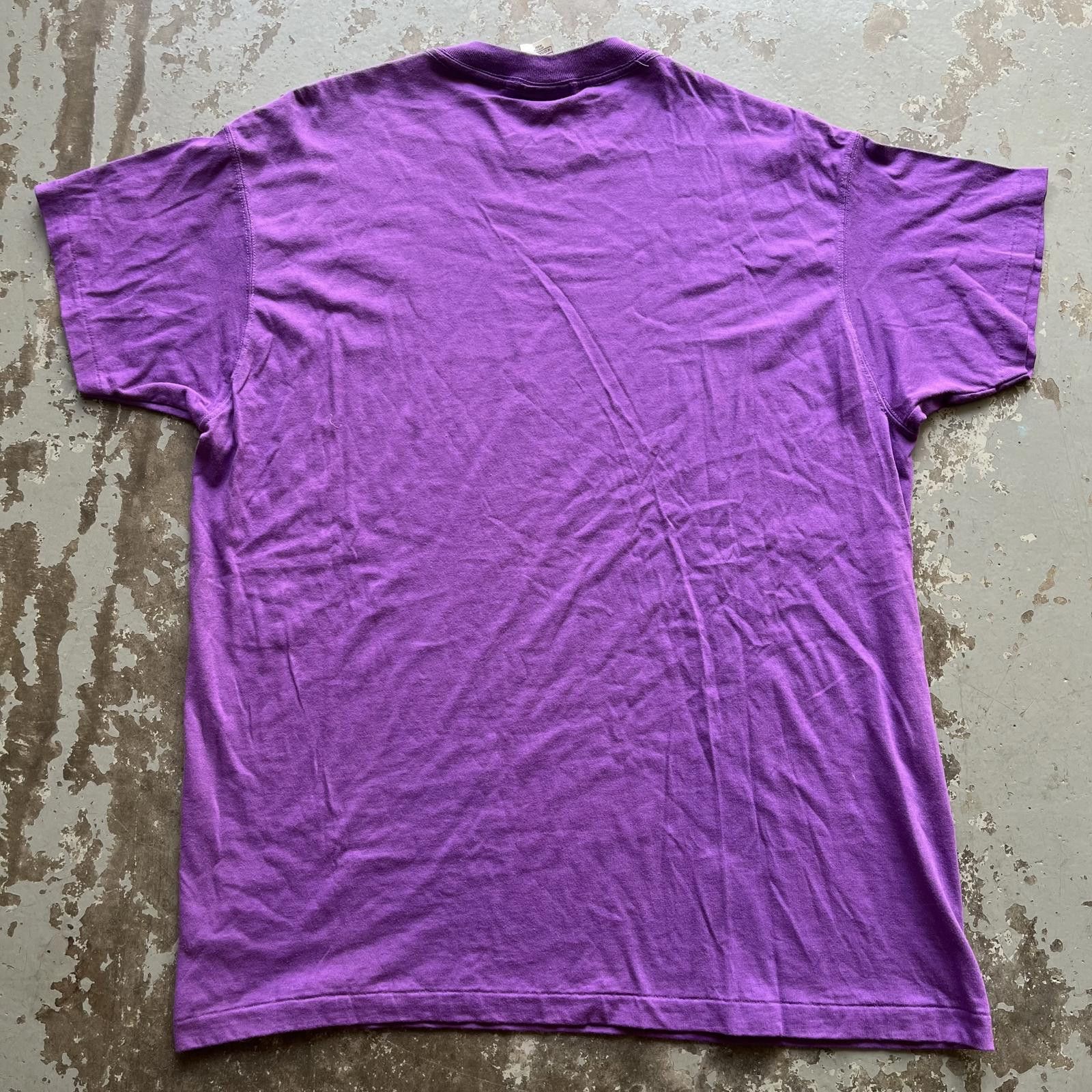 Nike × Vintage Vintage Deadstock 90s Purple Nike Embroidered One Size Shirt Size US XL / EU 56 / 4 - 5 Thumbnail
