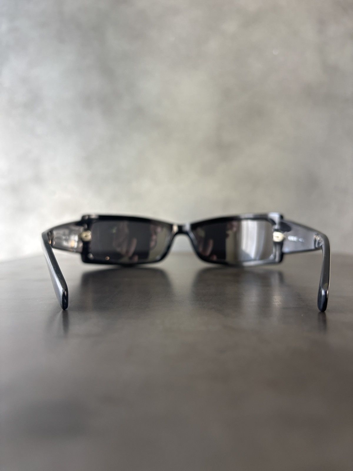 Miu Miu Miu Miu Sunglasses 2000s Y2K Silver Circles SMU21E Vintage Size ONE SIZE - 7 Thumbnail