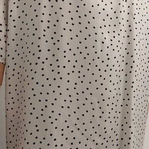 Lafayette 148 LAFAYETTE 148 NEW YORK Meg Silk V-Neck Blouse - Medium Size M / US 6-8 / IT 42-44 - 8 Thumbnail
