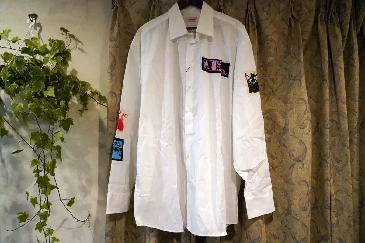 RAF SIMONS 2020SS map shirt-2505