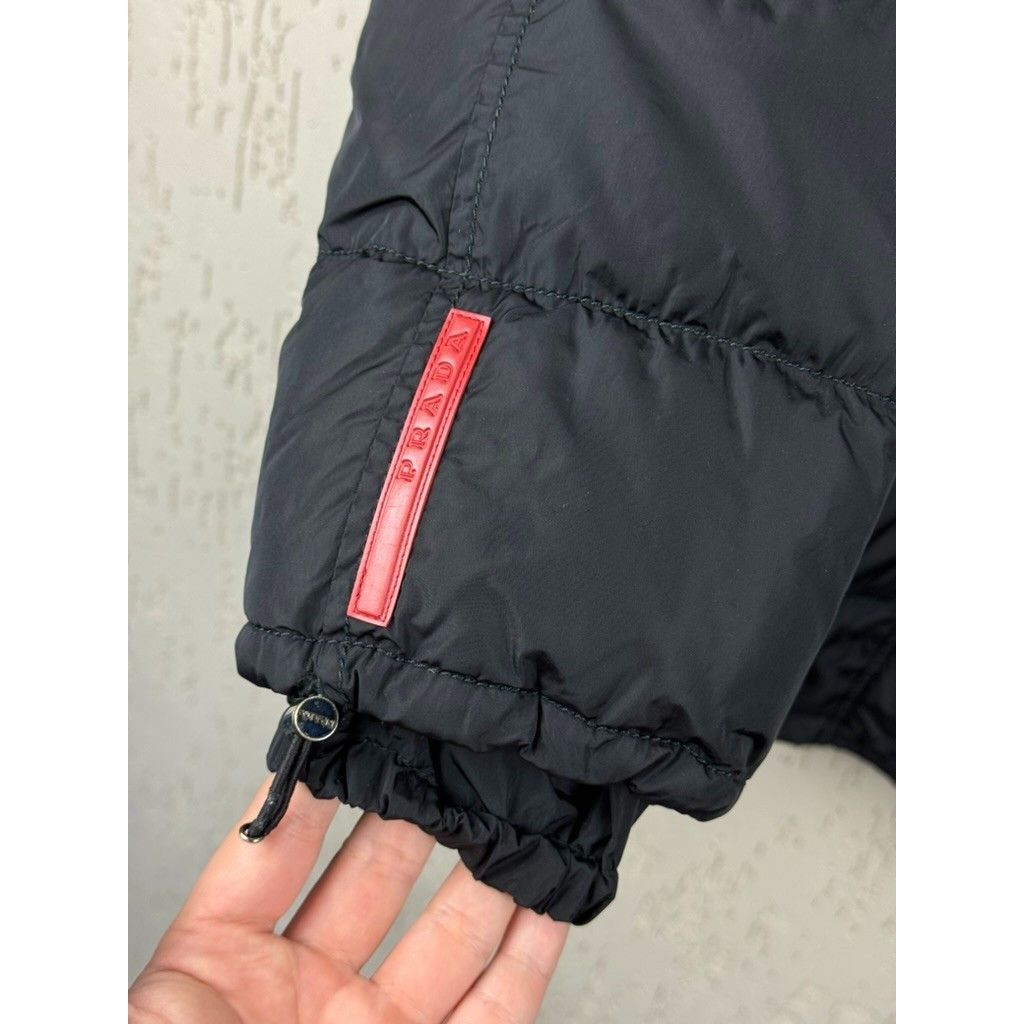 Prada Prada Milano Sport Puffer Nylon Hooded Jacket Red Tab Size I Size M / US 6-8 / IT 42-44 - 8 Thumbnail
