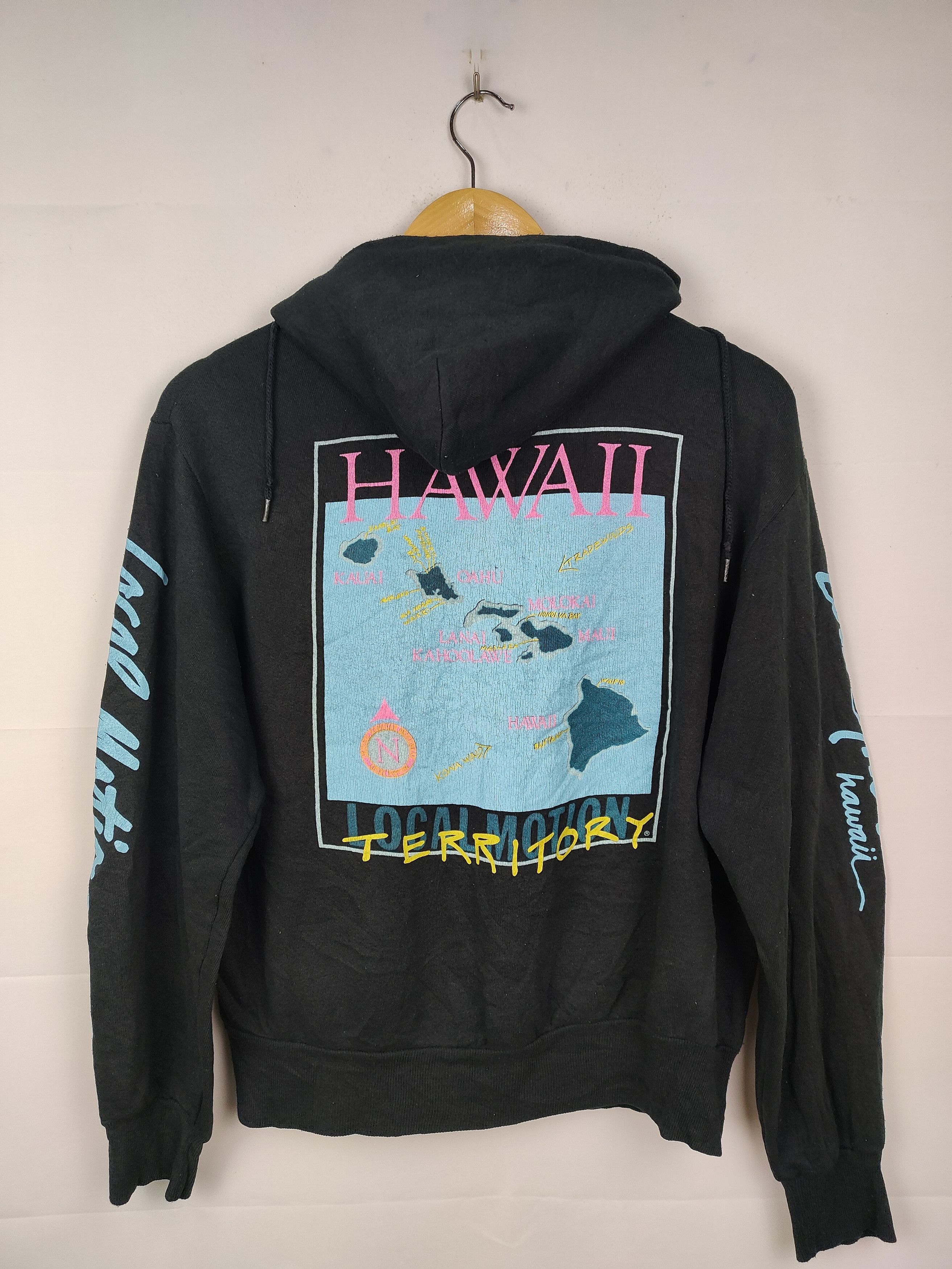 Vintage Vintage 90s Local Motion Zipper Hoodie Size US M / EU 48-50 / 2 - 4 Thumbnail