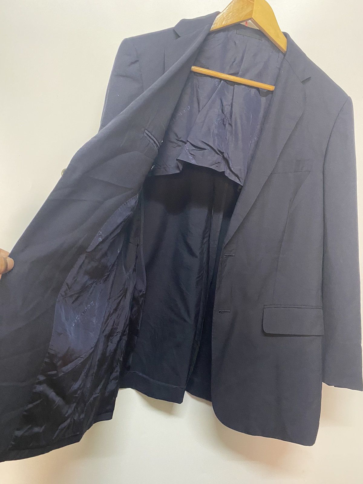 Burberry × Designer × Vintage Vintage Burberry London Blazer Coat Jacket Size US L / EU 52-54 / 3 - 10 Thumbnail