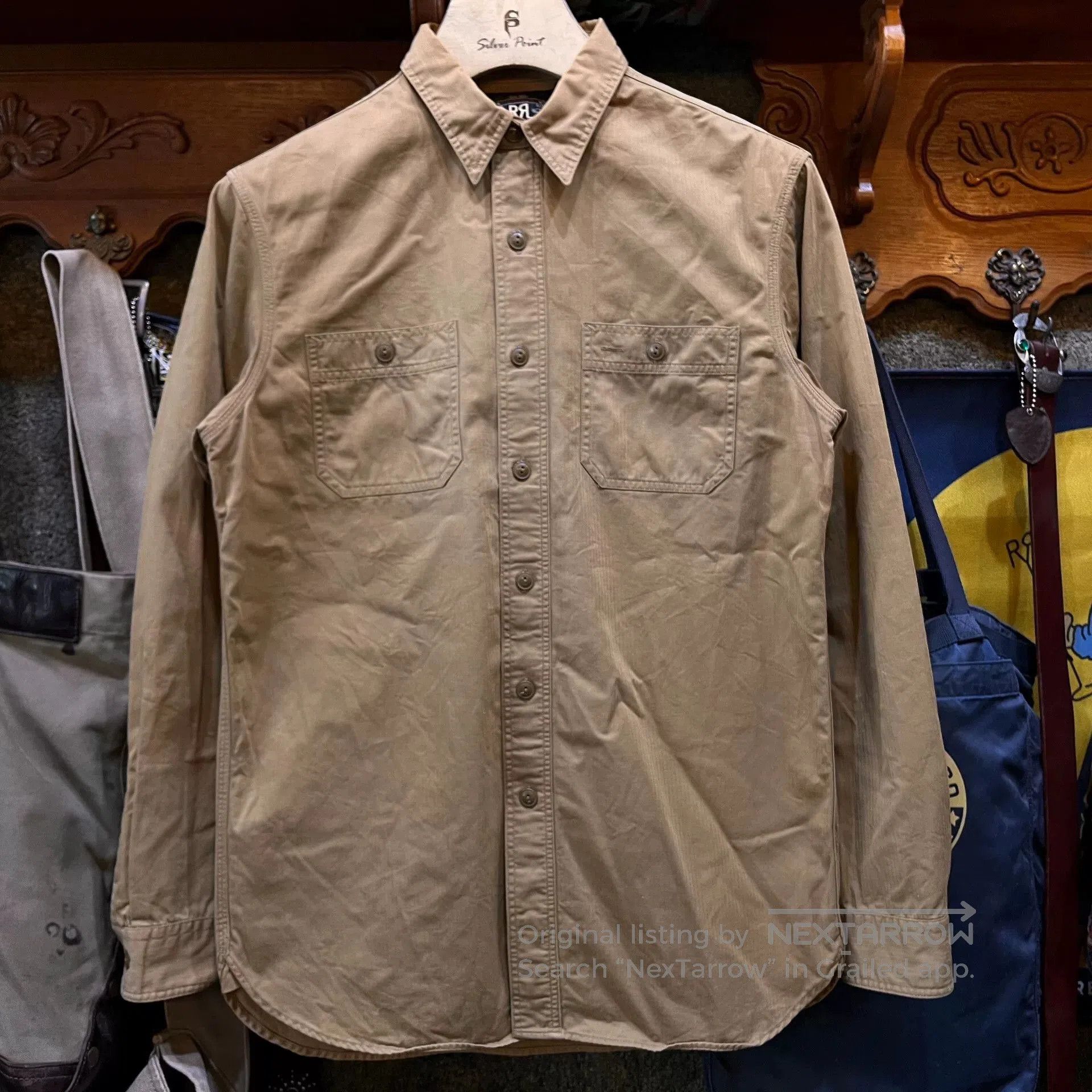 RRL Ralph Lauren rrl vintage shirt by ralph lauren. Size US S / EU 44-46 / 1 - 1 Thumbnail