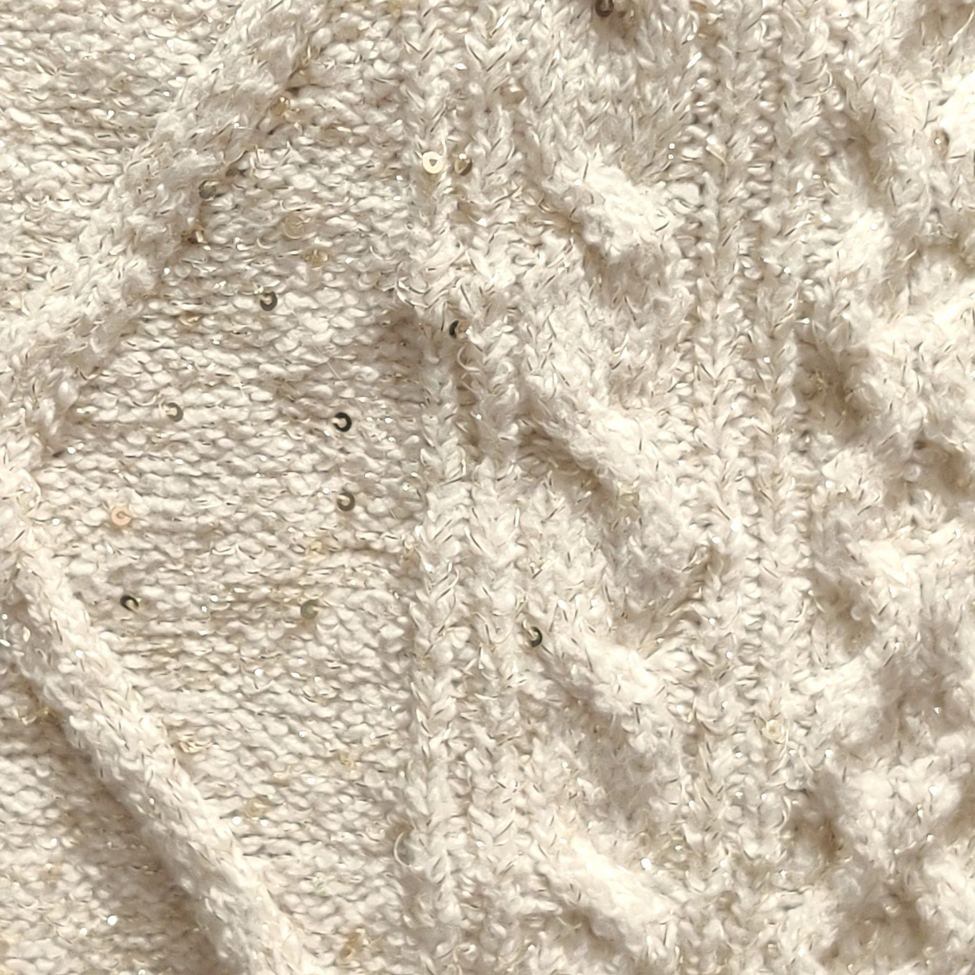 Other Sofia Jeans M Cream Cable Knit Cold Shoulder Turtleneck Swea Size M / US 6-8 / IT 42-44 - 13 Thumbnail
