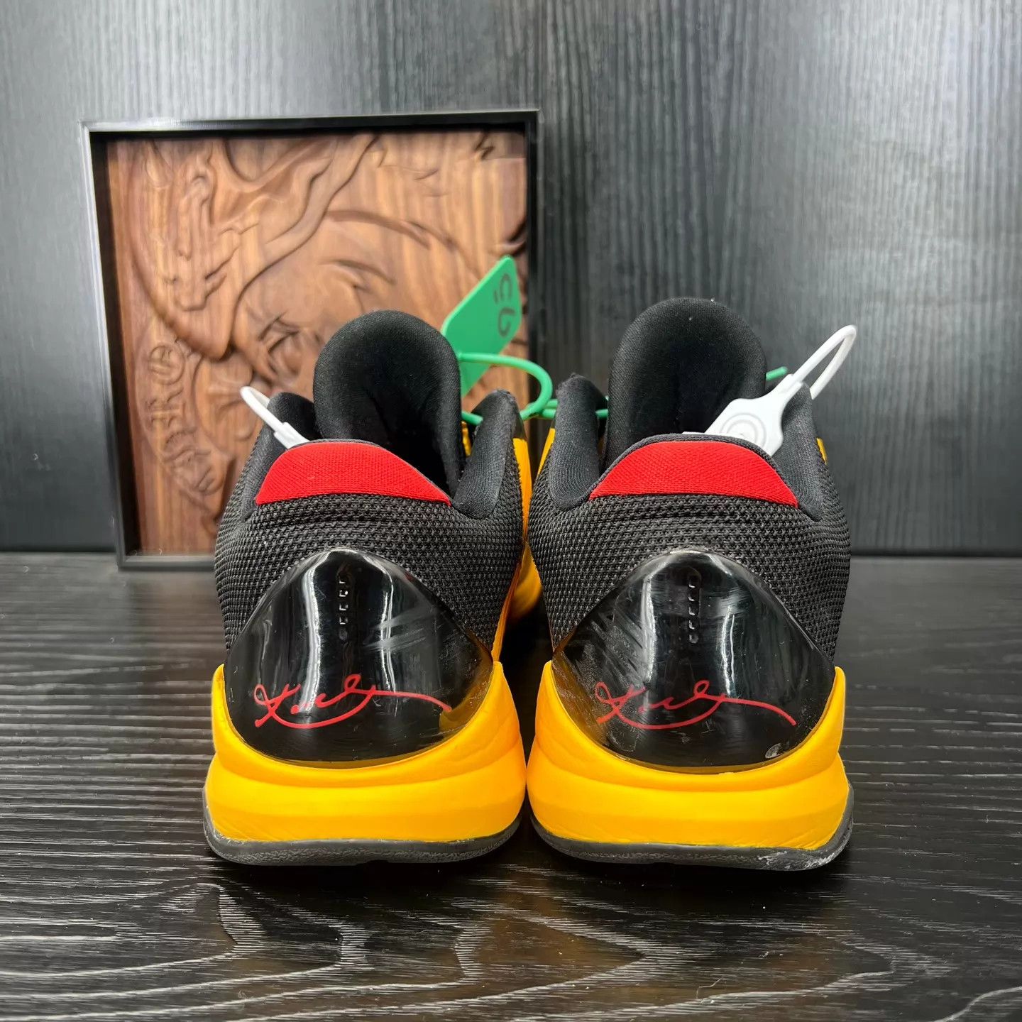 Nike Nike ZK5 Bruce Lee Black Yellow Size US 8 / EU 41 - 6 Thumbnail