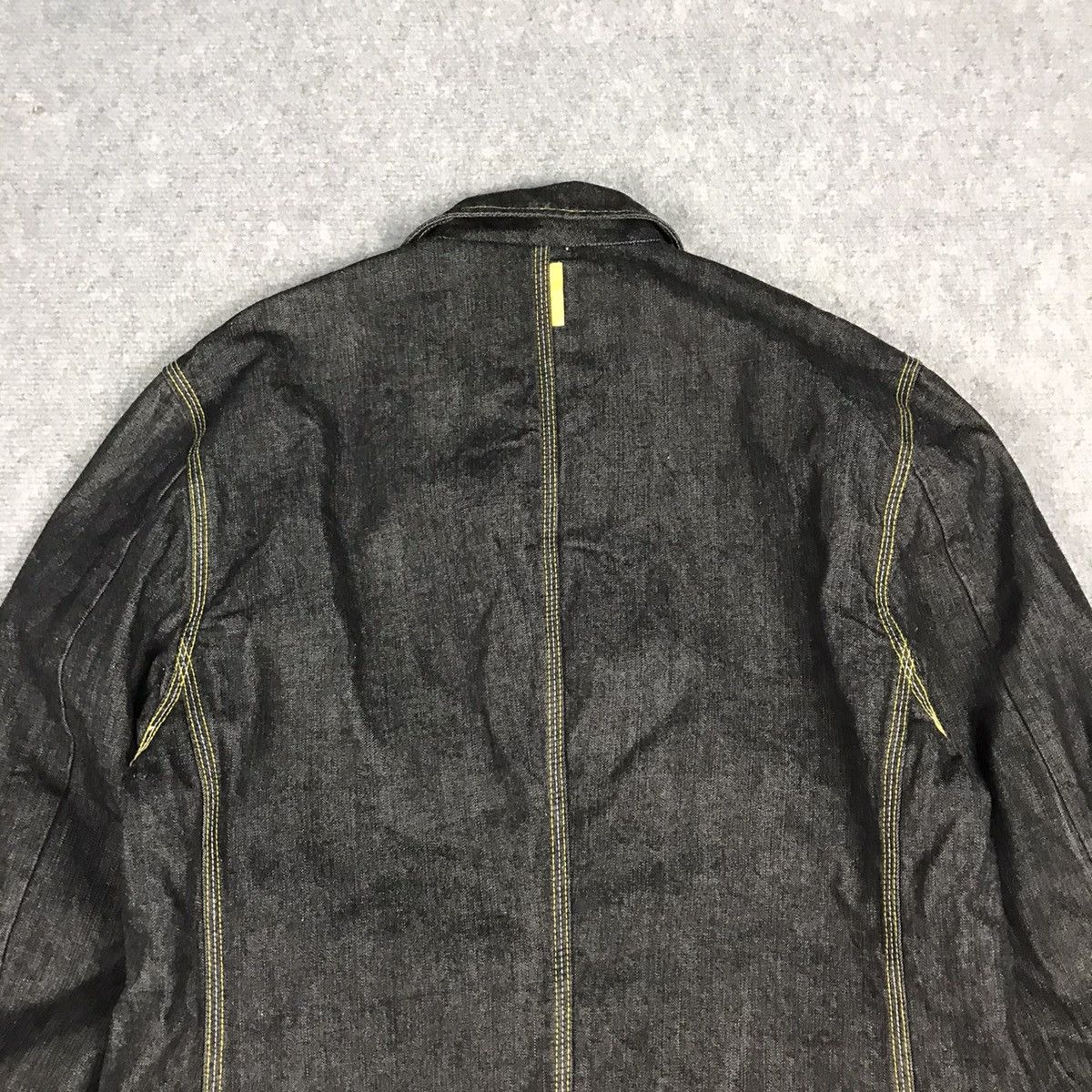 Swagger SWAGGER DENIM JACKET COAT YELLOW LINE STYLE Size US M / EU 48-50 / 2 - 10 Thumbnail