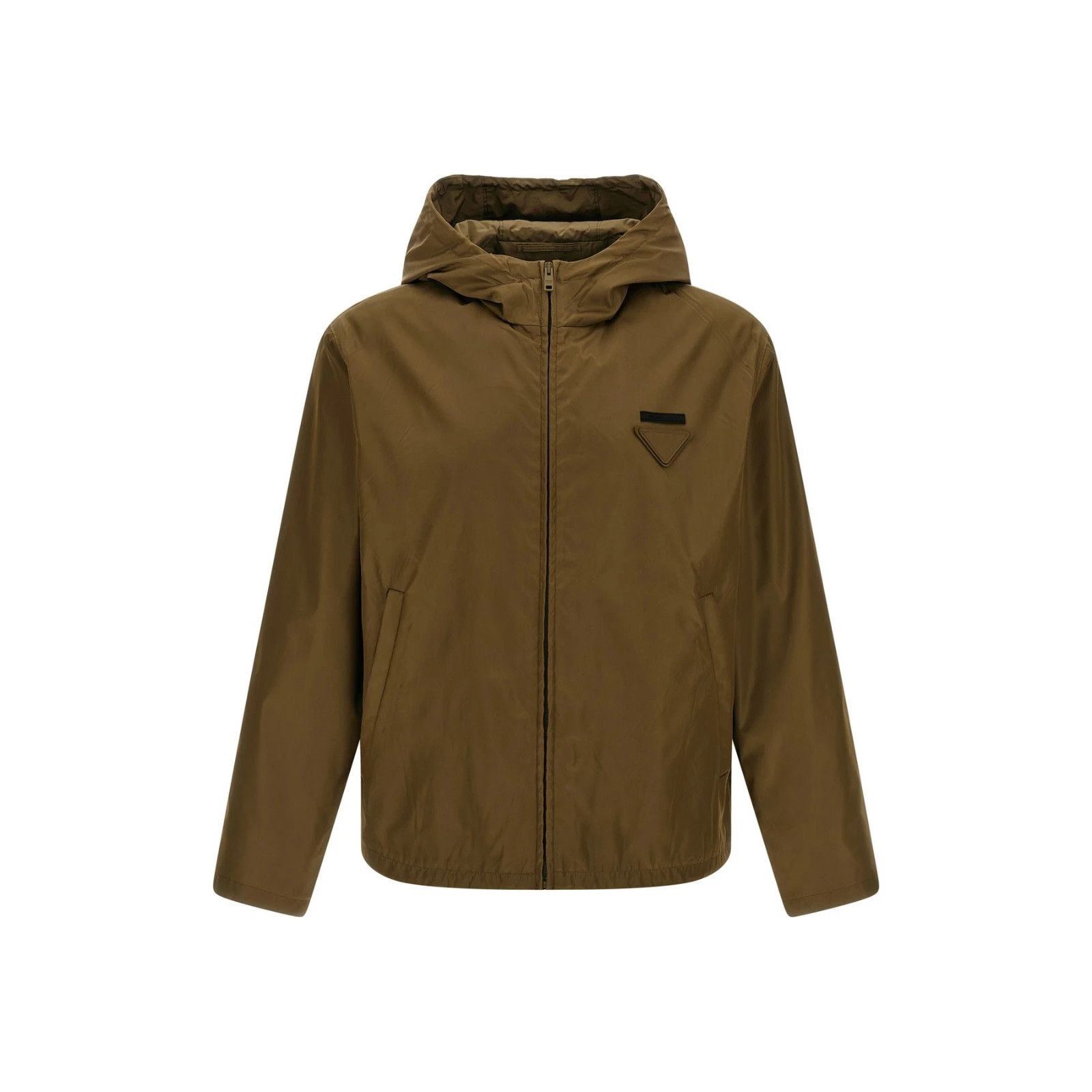 Prada PRADA Green Re-Nylon Anorak Jacket New & Authentic (Men's si Size US L / EU 52-54 / 3 - 1 Thumbnail