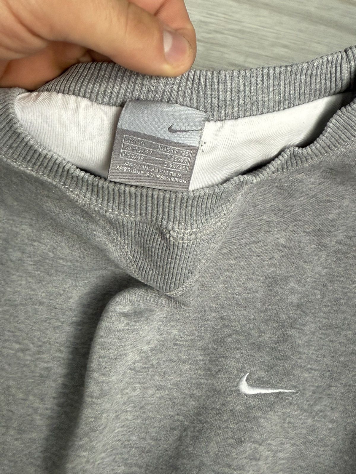 Nike × Vintage Vintage Nike oversized Sweatshirt logo swoosh 90’s Size US XL / EU 56 / 4 - 3 Thumbnail