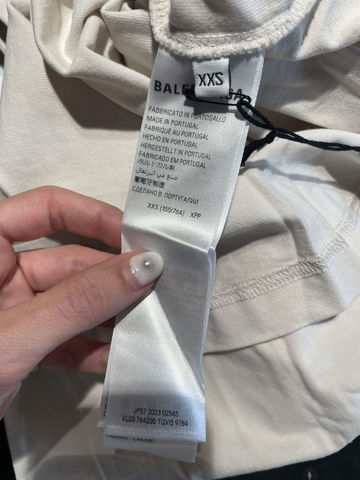 Balenciaga Logo t-shirt Size US XXS / EU 40 - 5 Thumbnail