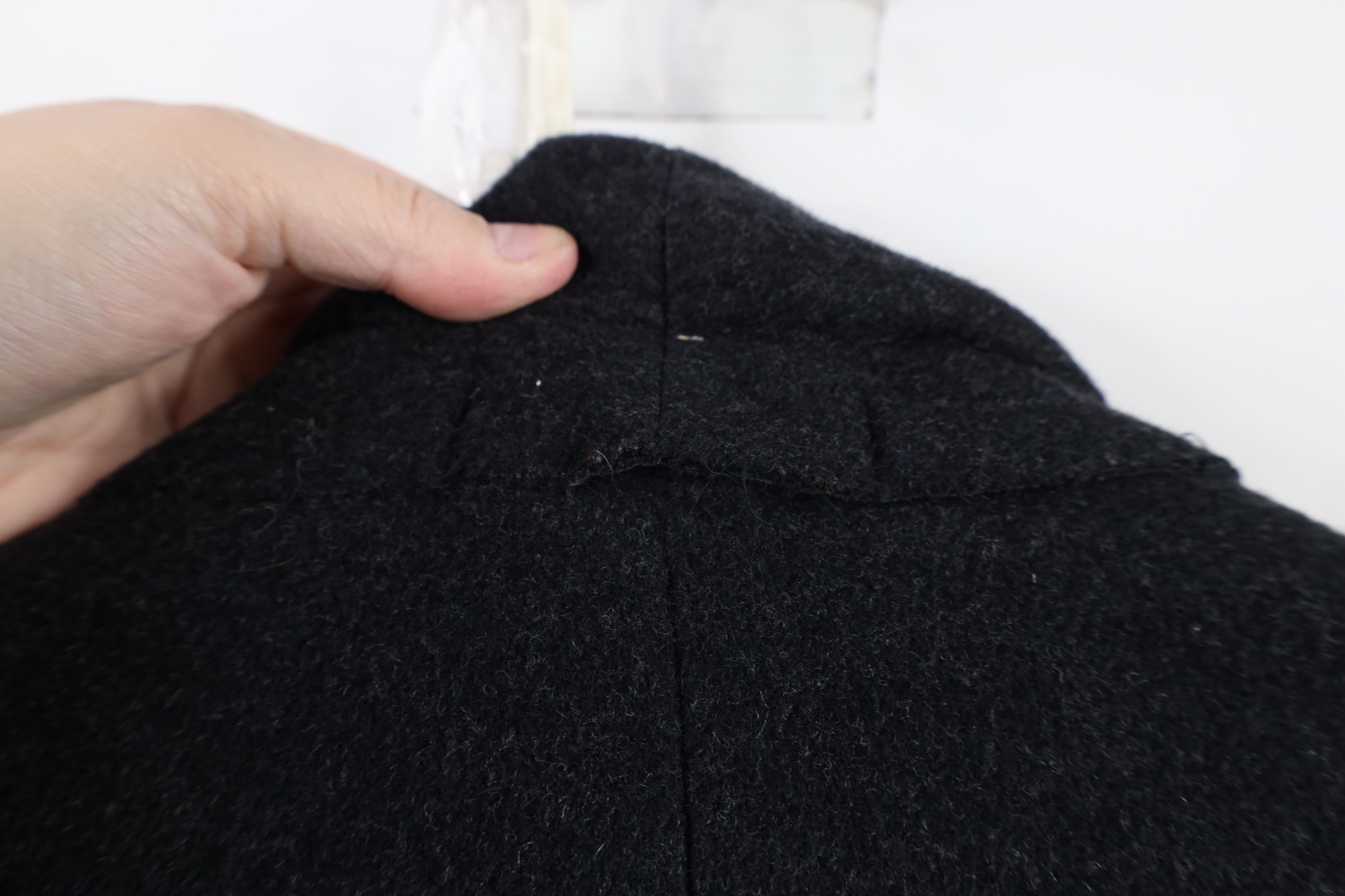Ralph Lauren × Vintage Vintage 90s Ralph Lauren Overcoat Jacket Charcoal Gray Size US XXL / EU 58 / 5 - 12 Thumbnail