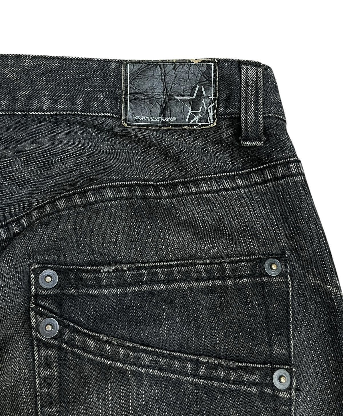 BIGI Vintage Archive Rattle Trap Bigi Mudmax Whisker Punk Flare Size US 34 / EU 50 - 9 Thumbnail