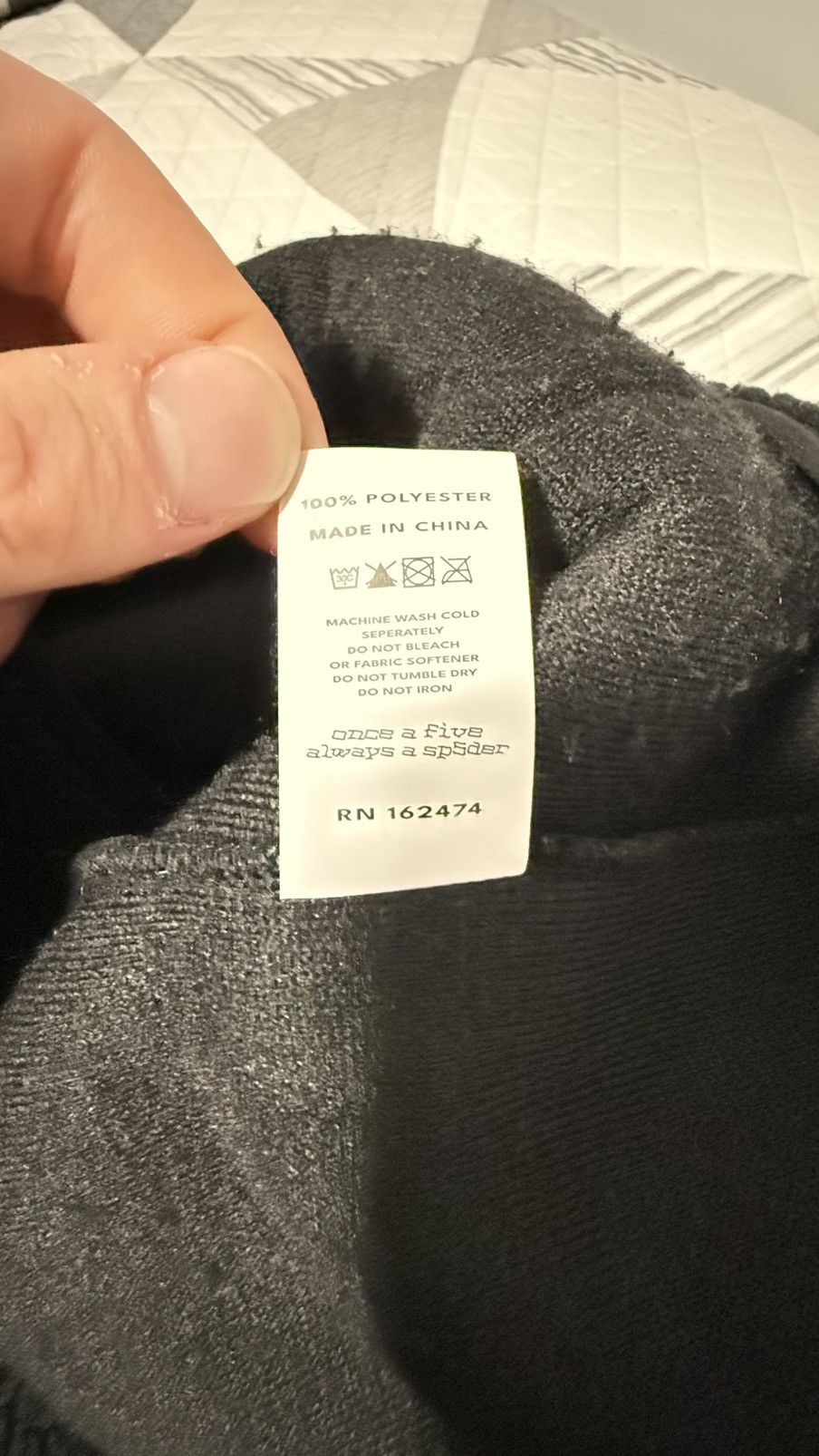 Sp5der Sp5der Teddy Fleece Zip Up Size US XL / EU 56 / 4 - 5 Thumbnail
