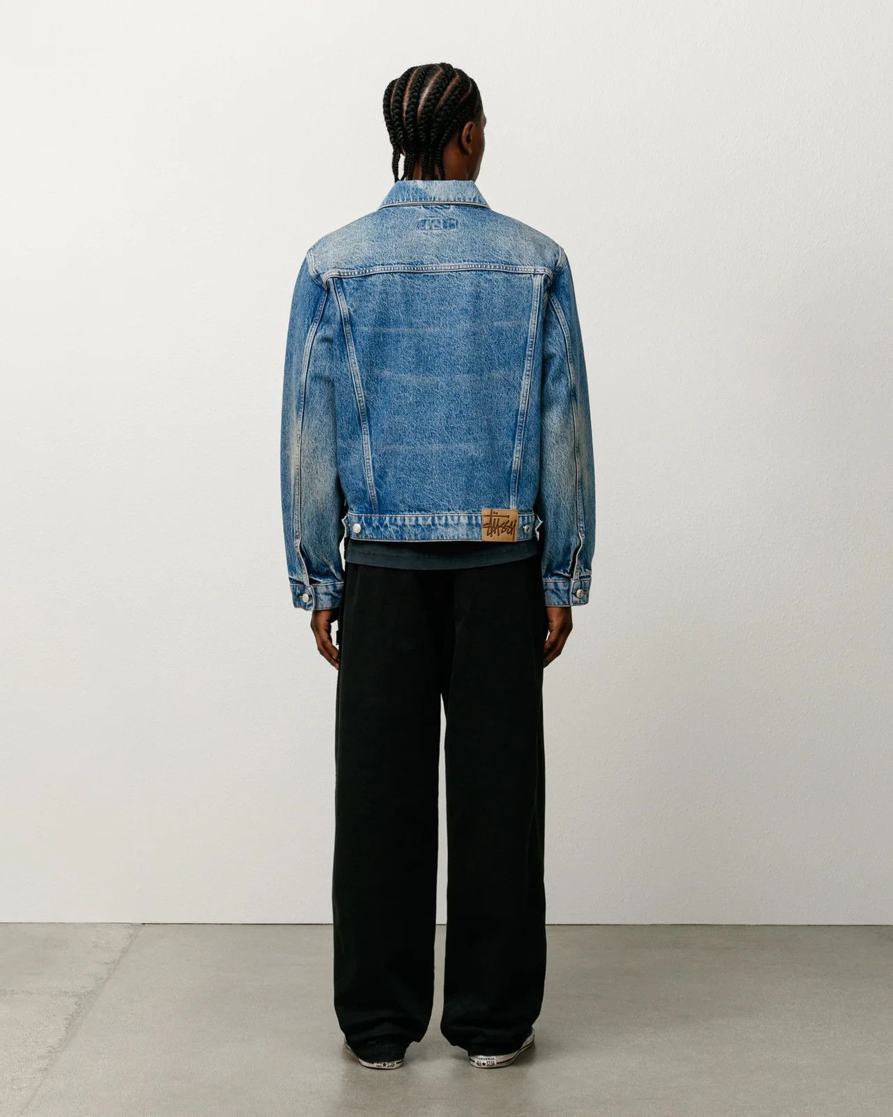 Stussy TRUCKER JACKET DENIM Size US XXL / EU 58 / 5 - 3 Thumbnail