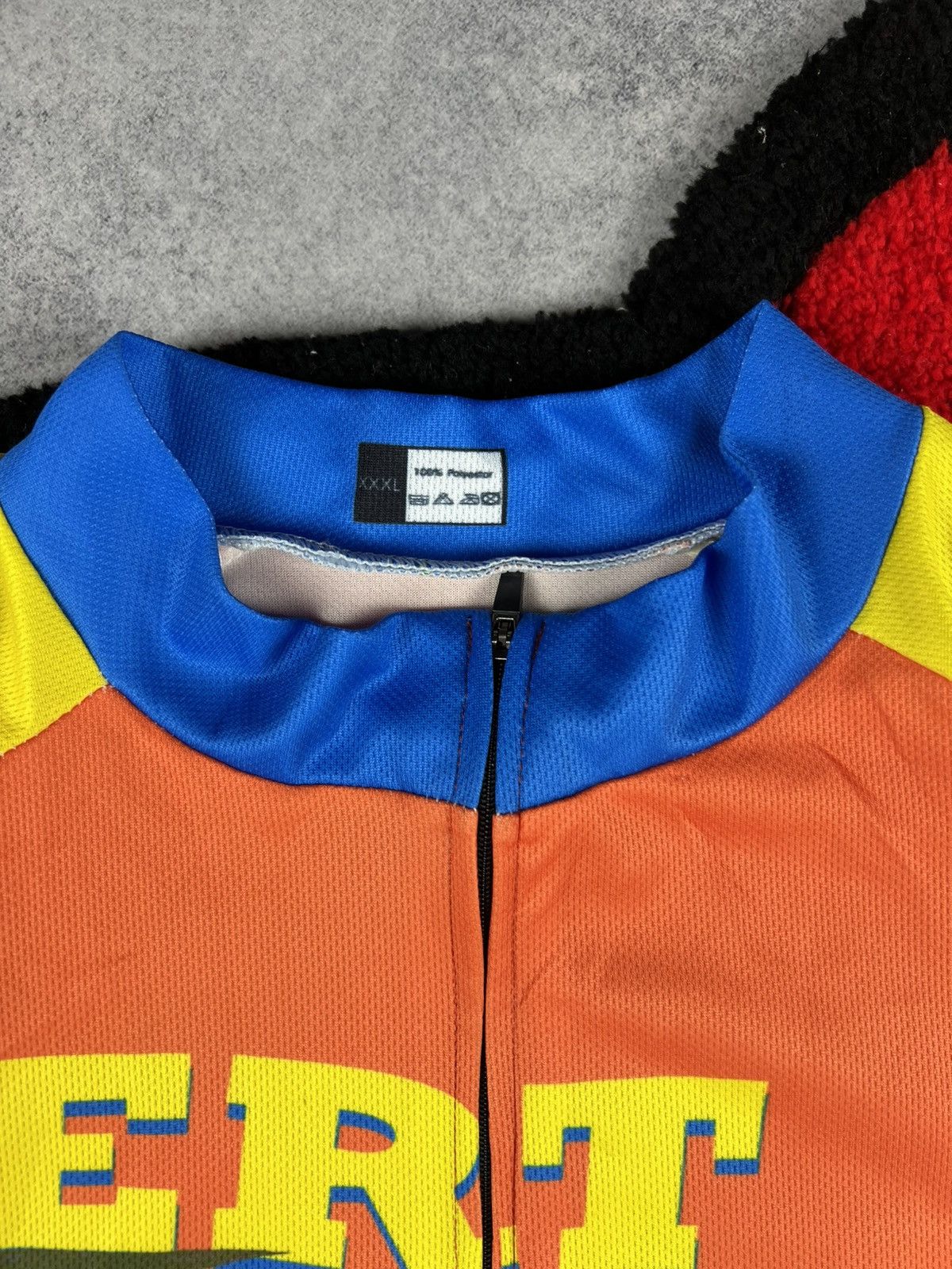 Vintage Retro Vintage Bert Ernie Cycling Jersey Size US XXL / EU 58 / 5 - 6 Thumbnail