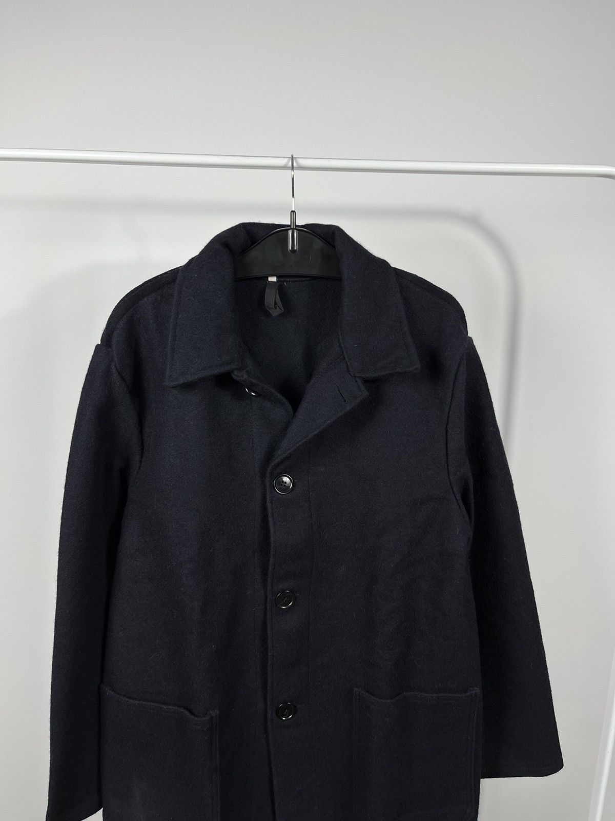 Other Vintage Wool Jacket Navy Blue Men’s M Made in UK Size US M / EU 48-50 / 2 - 2 Thumbnail