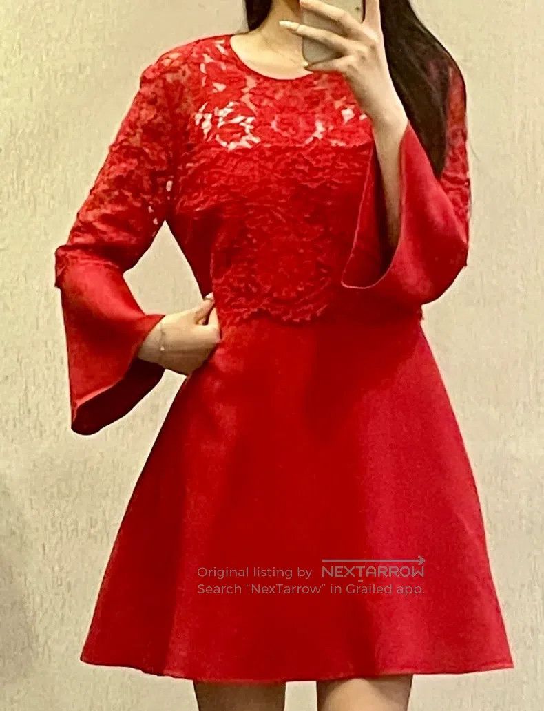 Valentino Valentino Haute couture dress Size L / US 10 / IT 46 - 2 Thumbnail