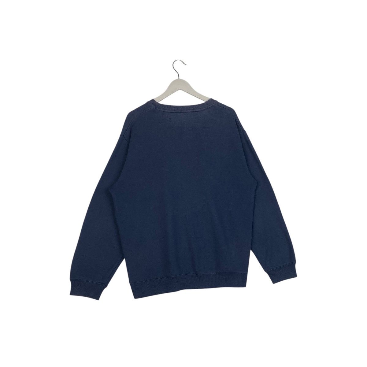 New Balance × Vintage Vintage New Balance Crewneck Sweatshirt Navy Blue Size US L / EU 52-54 / 3 - 8 Thumbnail