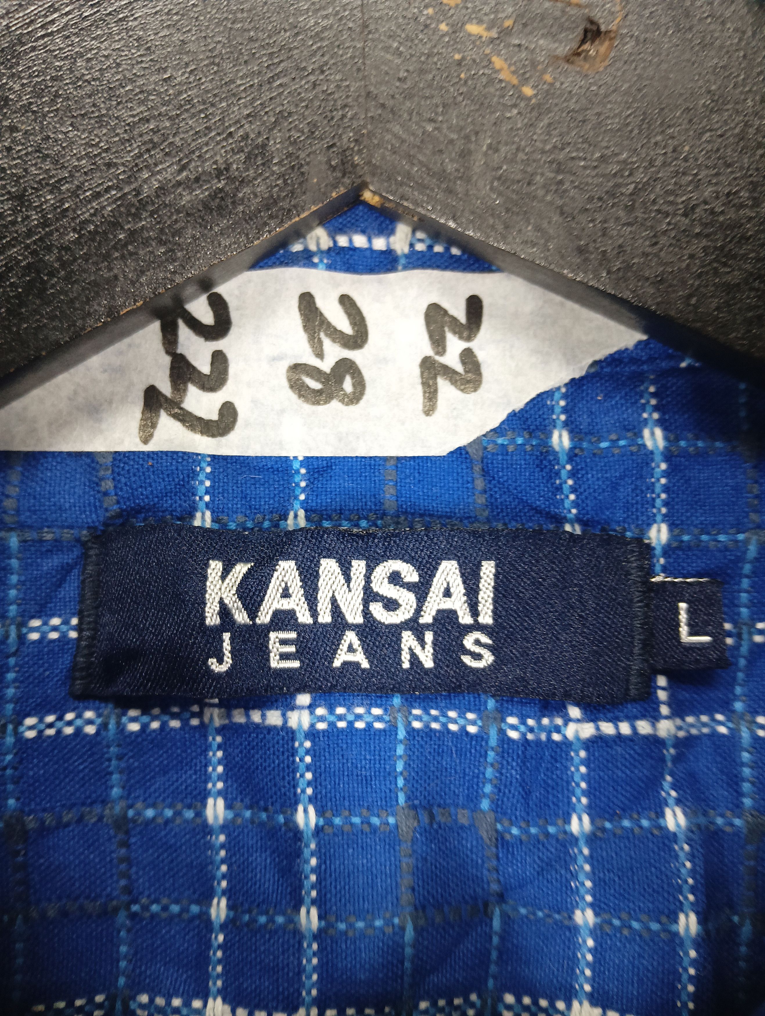 Japanese Brand vintage kansai jeans men tee zipper japanese brand Size US L / EU 52-54 / 3 - 4 Thumbnail