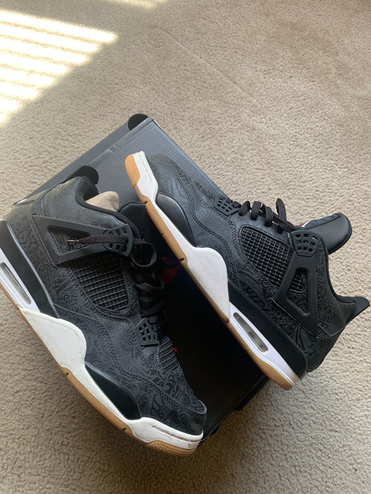 nike sb x jordan 4 black gum