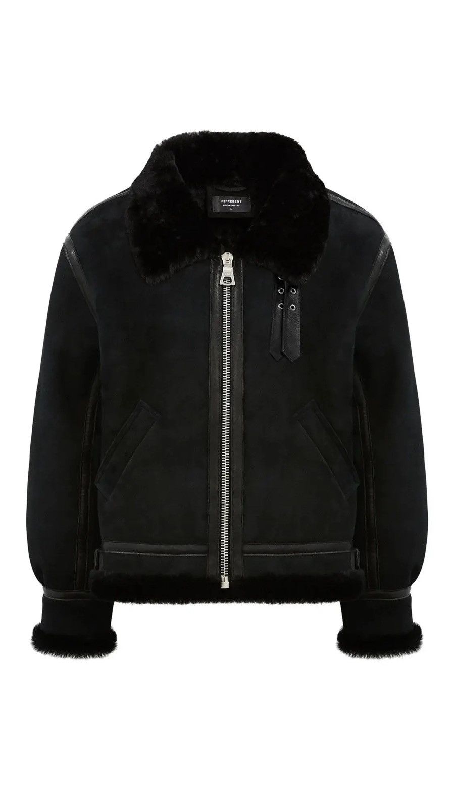Shearling jacket represent outlet