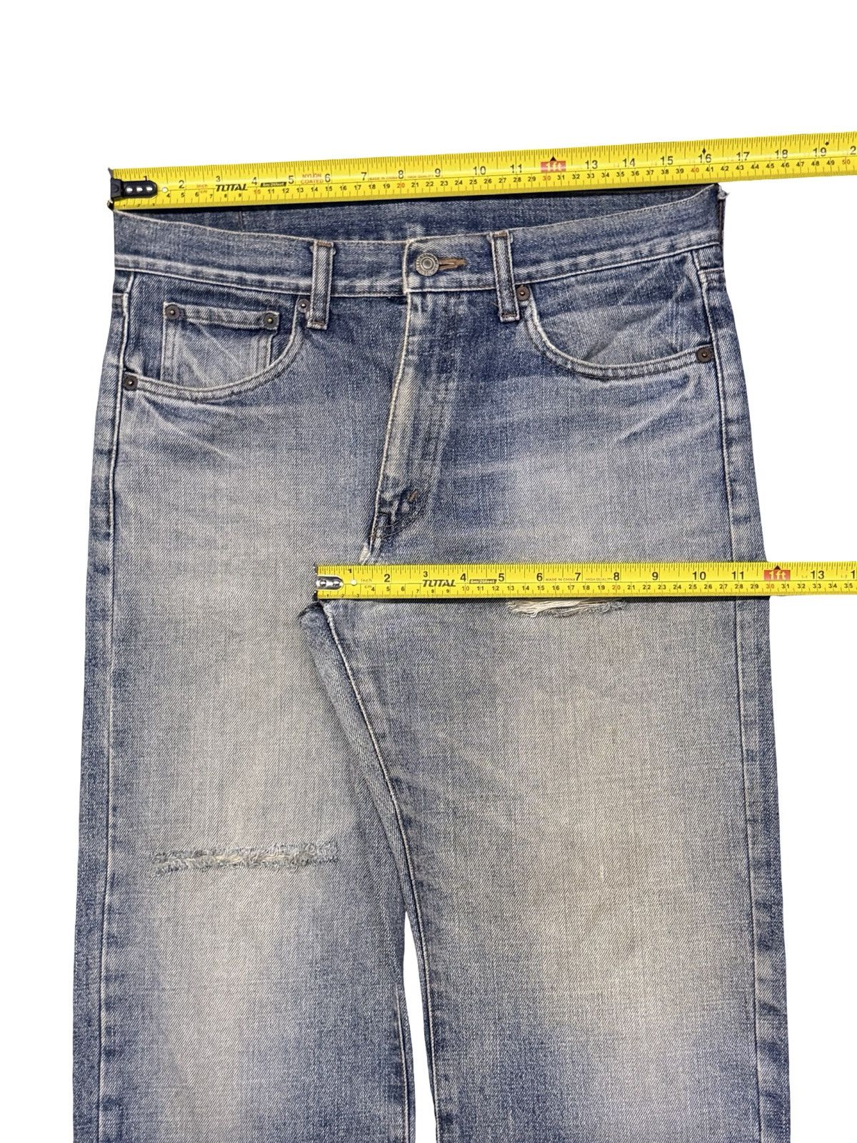 Japanese Brand Vintage 00s Bobson Chessking Japanese Market Jeans | W32 Size US 32 / EU 48 - 17 Thumbnail