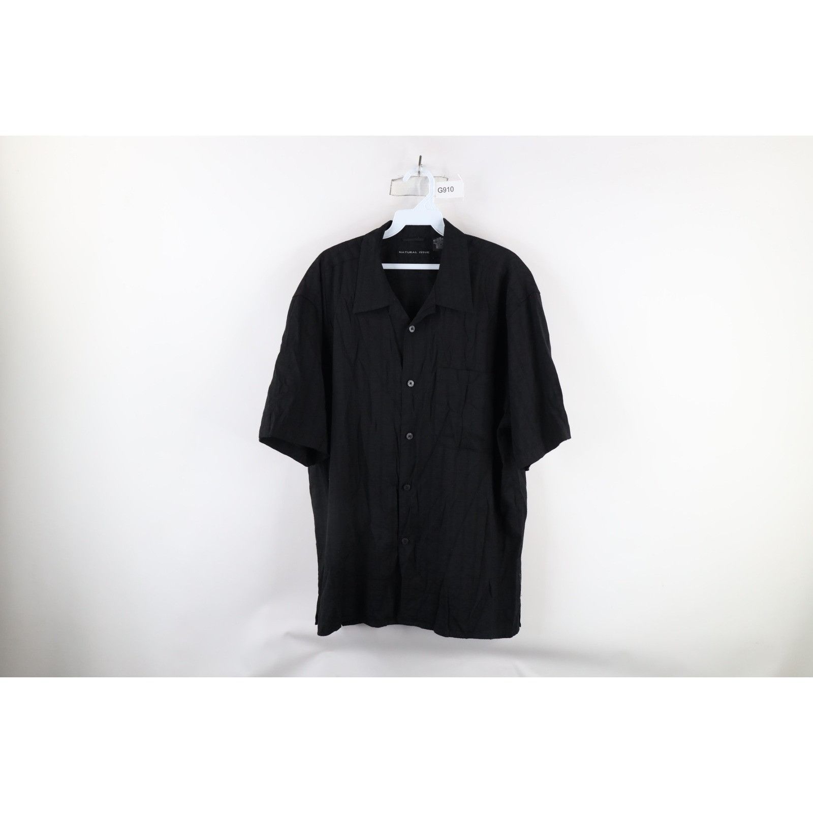 Vintage Vintage 90s Streetwear Faded Camp Collar Button Shirt Size US L / EU 52-54 / 3 - 1 Thumbnail