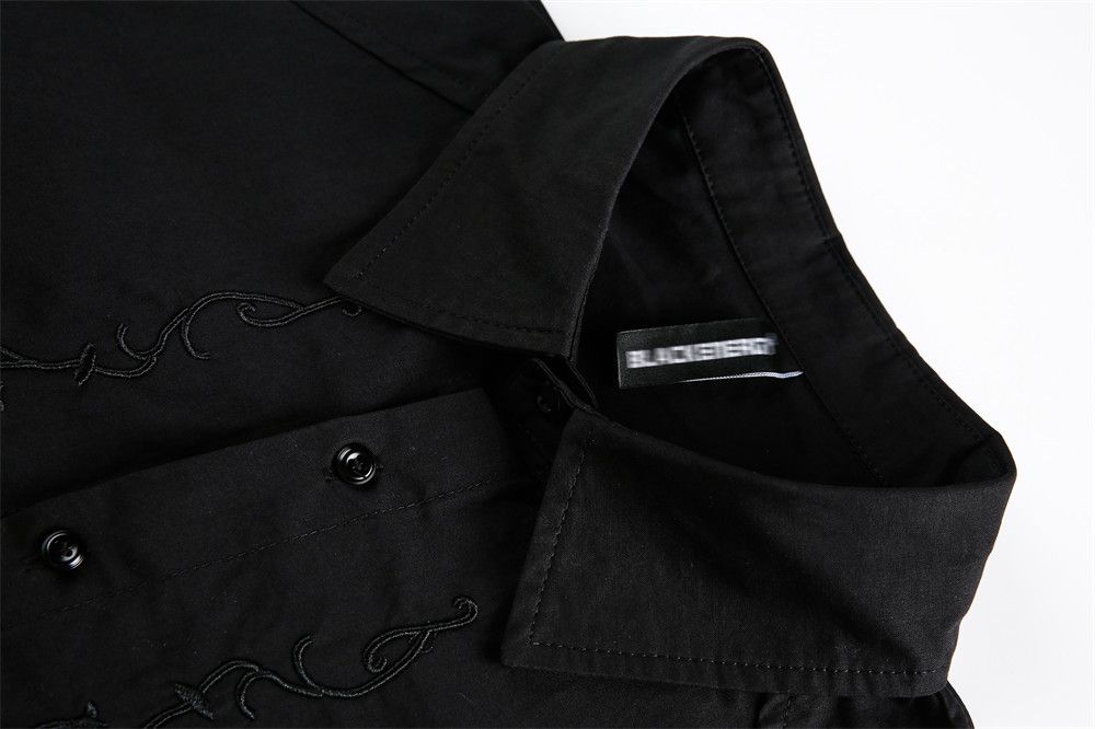 Vintage Men's casual loose mbroidered long-sleeved shirt Size US M / EU 48-50 / 2 - 3 Thumbnail