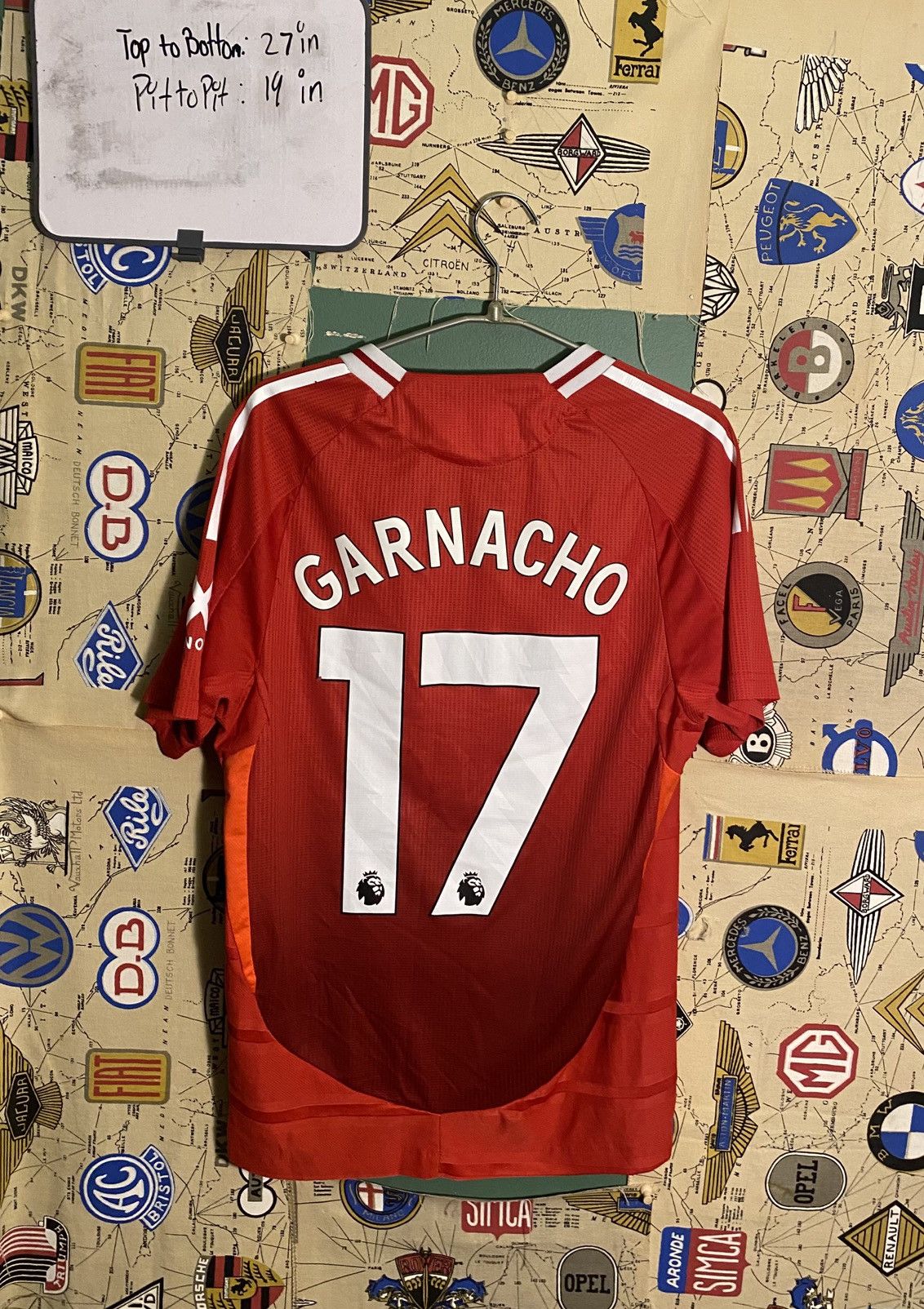 Adidas Adidas Manchester United Alejandro Garnacho Jersey Size US M / EU 48-50 / 2 - 3 Thumbnail
