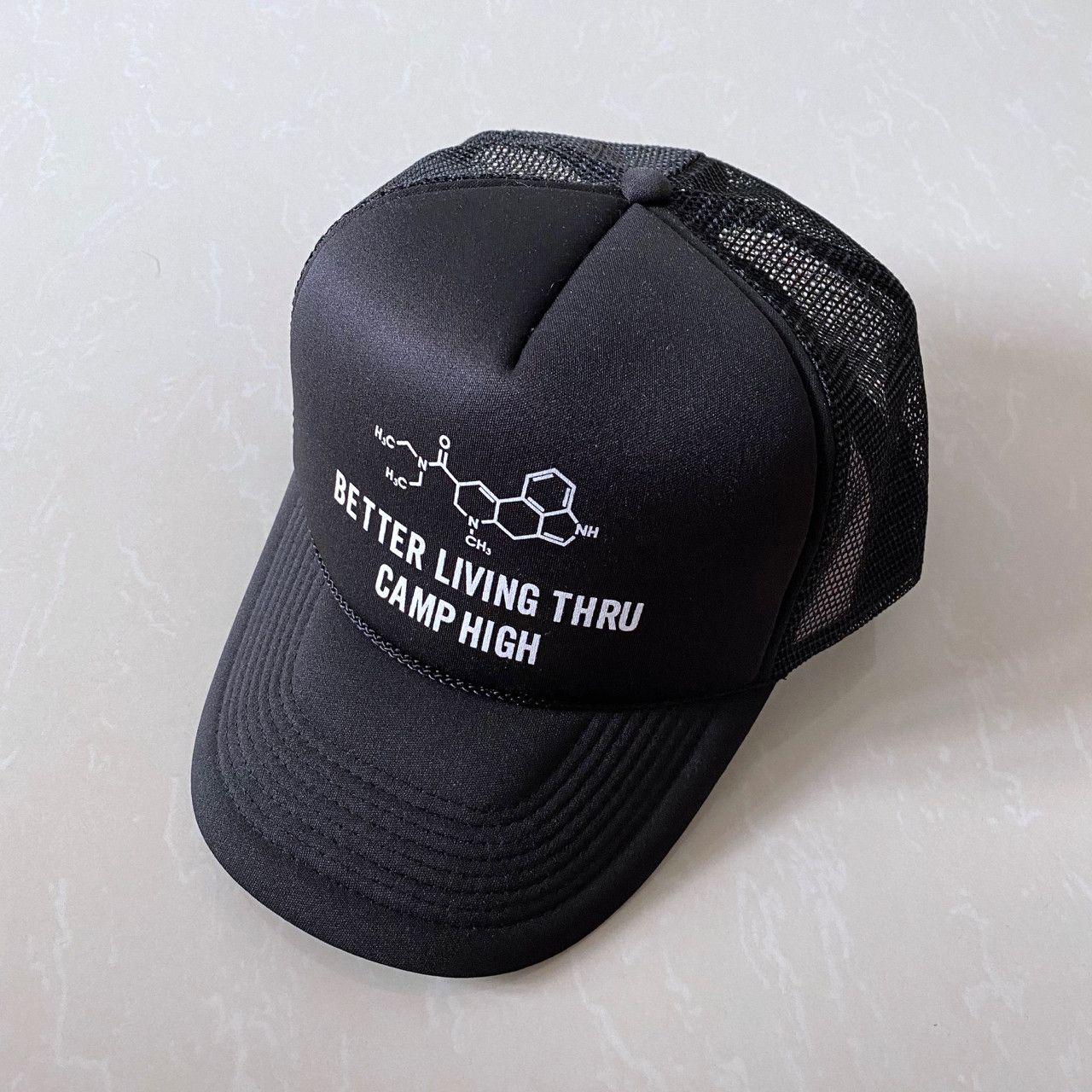 Camp High CAMP HIGH BETTER LIVING THRU CAMP HIGH TRUCKER HAT Size ONE SIZE - 1 Thumbnail