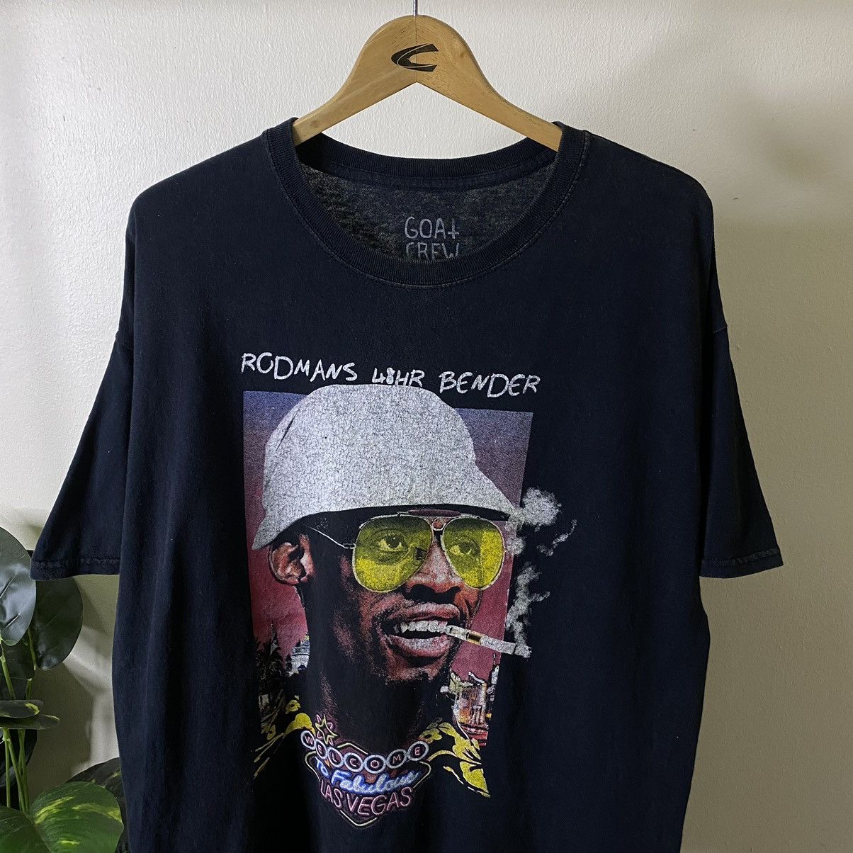 GOAT Crew GOAT Crew Dennis Rodman 48 Hours Bender T Shirt Size US XL / EU 56 / 4 - 2 Thumbnail