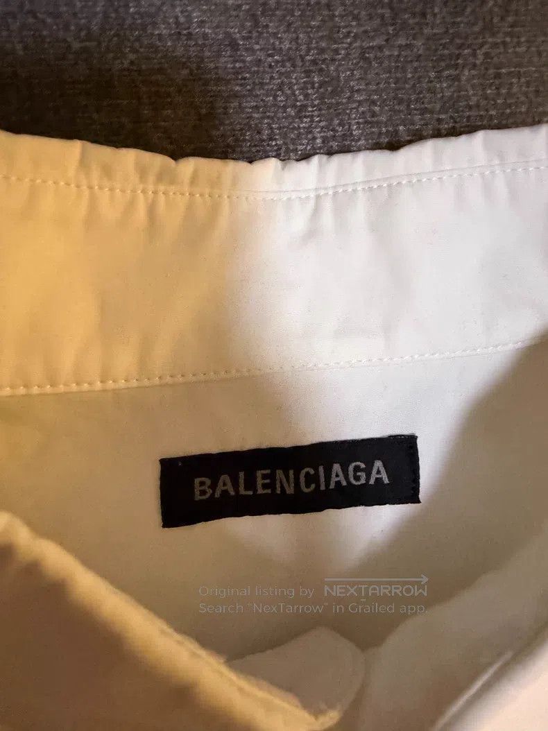 Balenciaga Balenciaga size 37 Two-Piece Shirt White Size US S / EU 44-46 / 1 - 3 Thumbnail