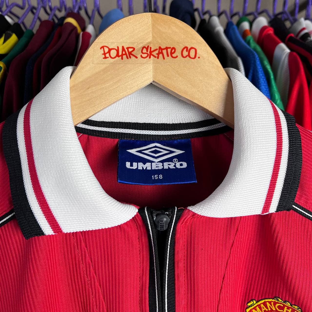 Vintage Umbro FC Manchester United 1998/1999 Football Soccer Jersey Size US XXS / EU 40 - 3 Thumbnail