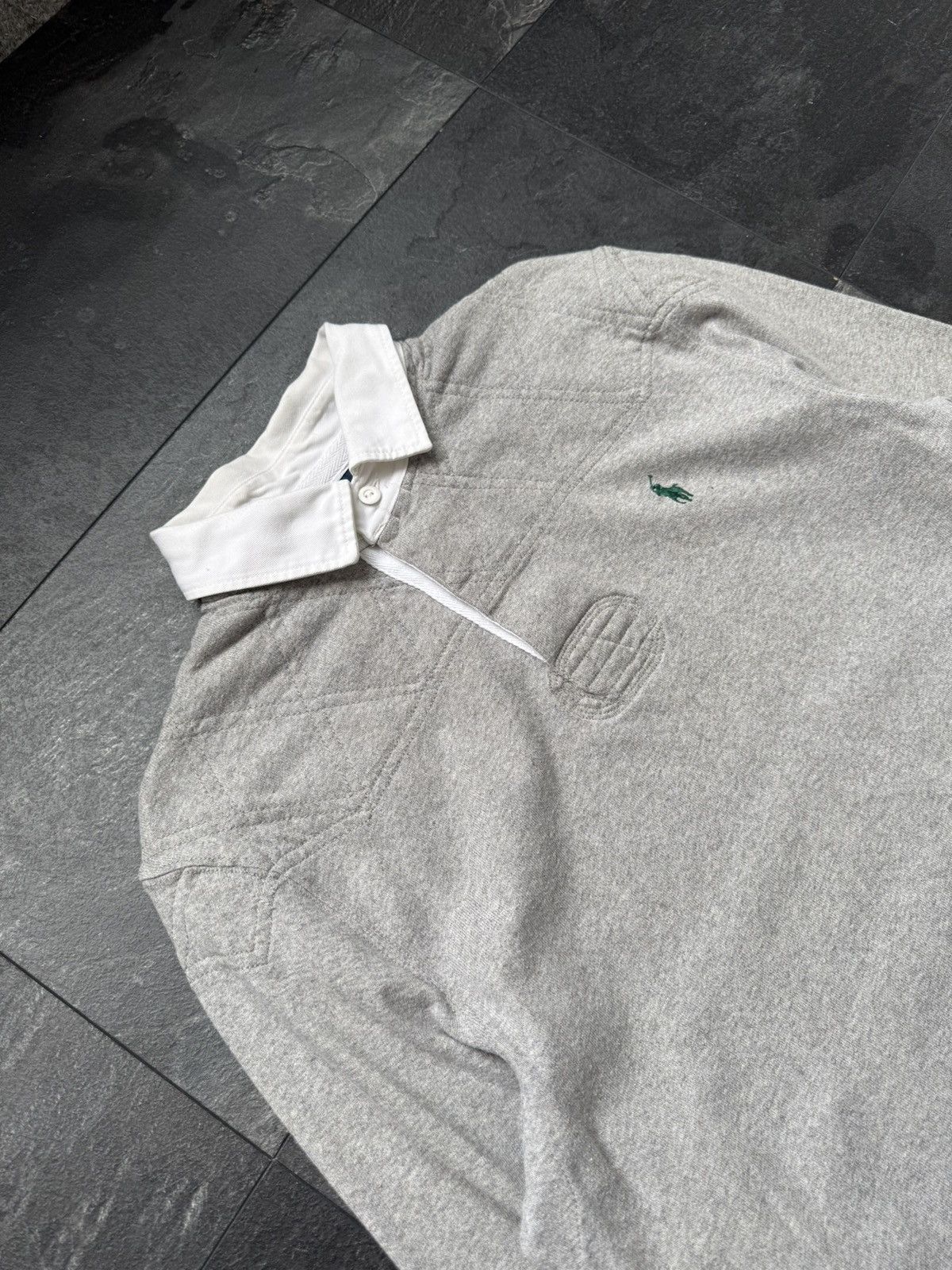 Polo Ralph Lauren × Streetwear × Vintage Vintage polo Ralph Lauren rugby long sleeve Size US L / EU 52-54 / 3 - 2 Thumbnail