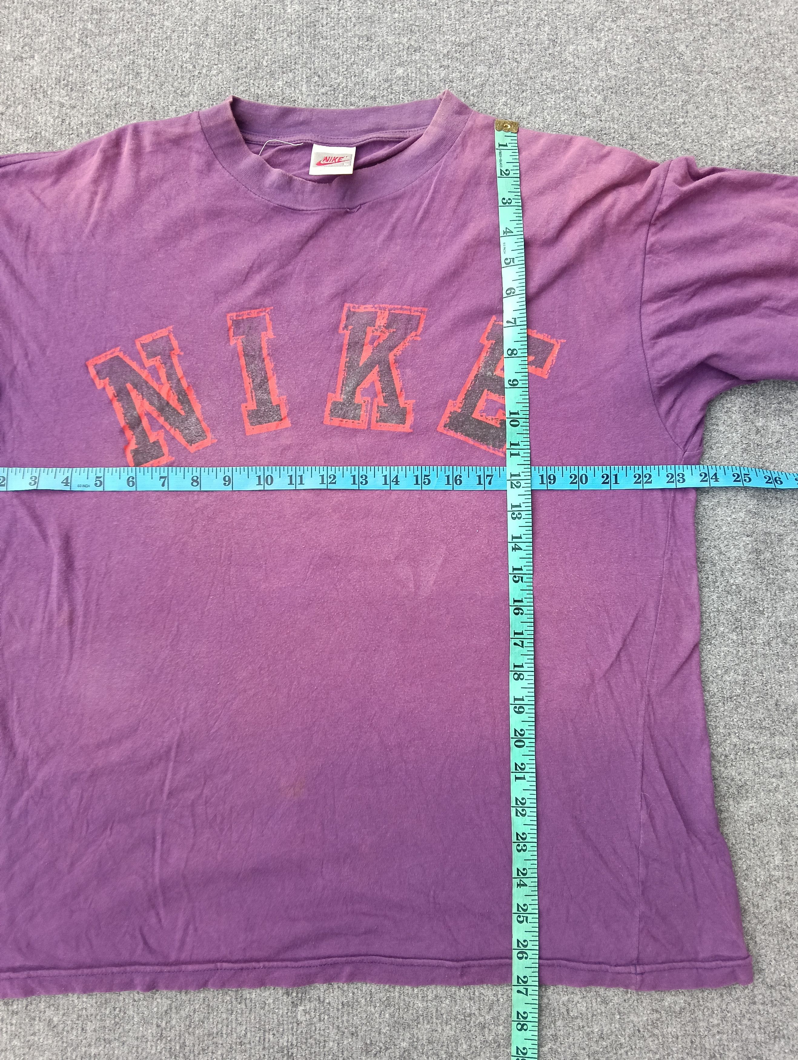 Nike Vintage Nike faded t-shirt Size US XL / EU 56 / 4 - 4 Thumbnail